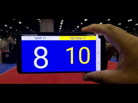 352 Elite 17 vs MVP 17 - 1st Set