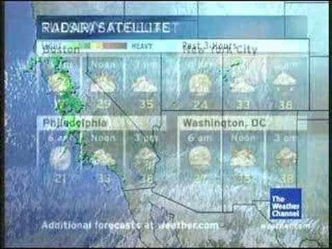 Weather Channel Error - Jan 22, 2008 - 2:07 AM ET