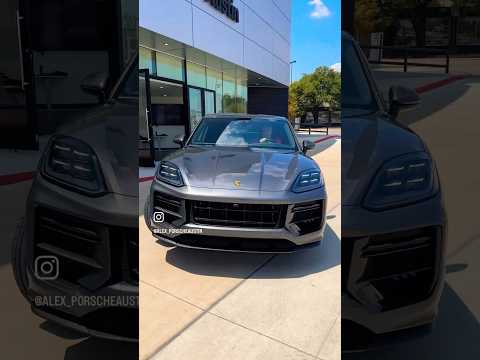 2024 porsche cayenne turbo gt porsche porschecayenne cayenneturbogt cars supercars unboxing