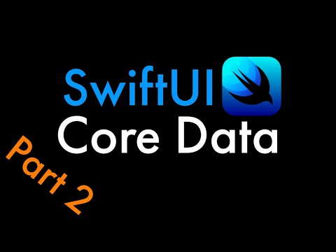 SwiftUI Core Data Tutorial - Part 2 - ViewModels, Sortierung und Löschen - Deutsch 2023