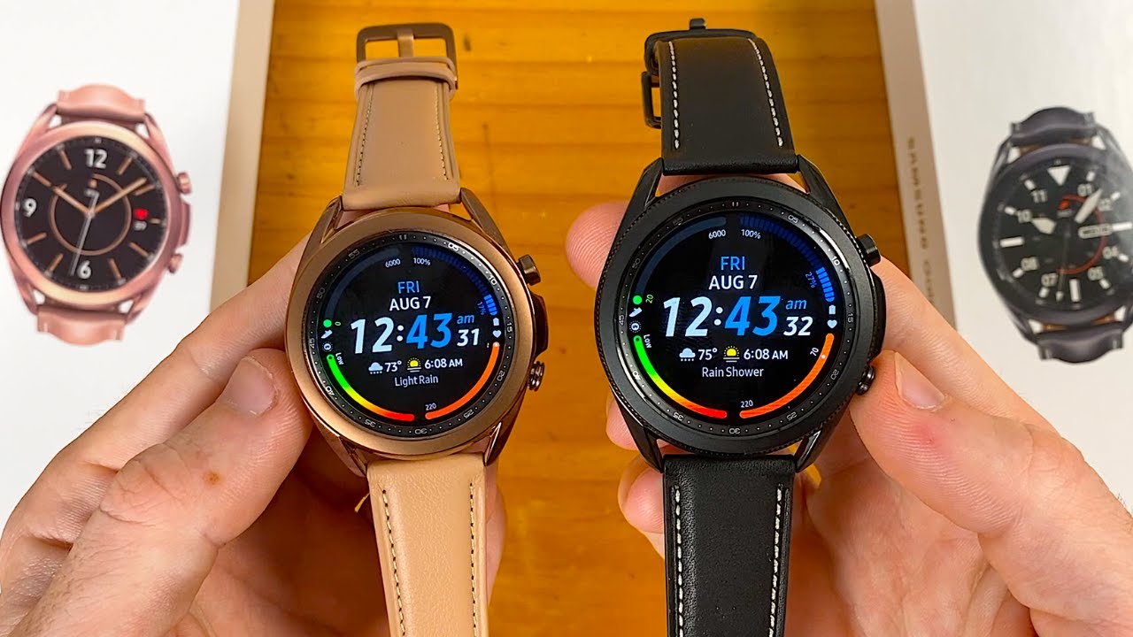 Samsung Galaxy Watch 3 (41mm & 45mm) Unboxing & First Impressions!