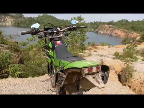 klx 150 bf tahun 2019 seri alam test ride