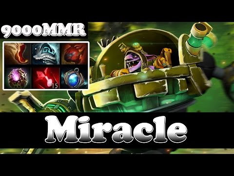 Dota 2 - Miracle 9000MMR Plays Timbersaw Vol 7 - Pub Match Gameplay!
