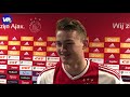 De Ligt na Ajax-PSV: ''Vandaag was ik eigenlijk wel blij met de VAR''