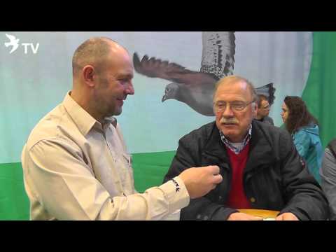 Heiner Mandelarzt im Kurzinterview mit Markus Neeb auf der DBA 2016 (Brieftauben)