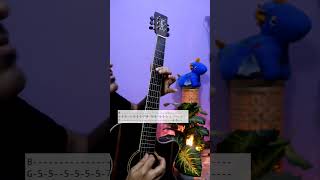 Download lagu Bhool Bhulaiyaa Guitar Intro - Super Easy Tabs #music #guitar mp3