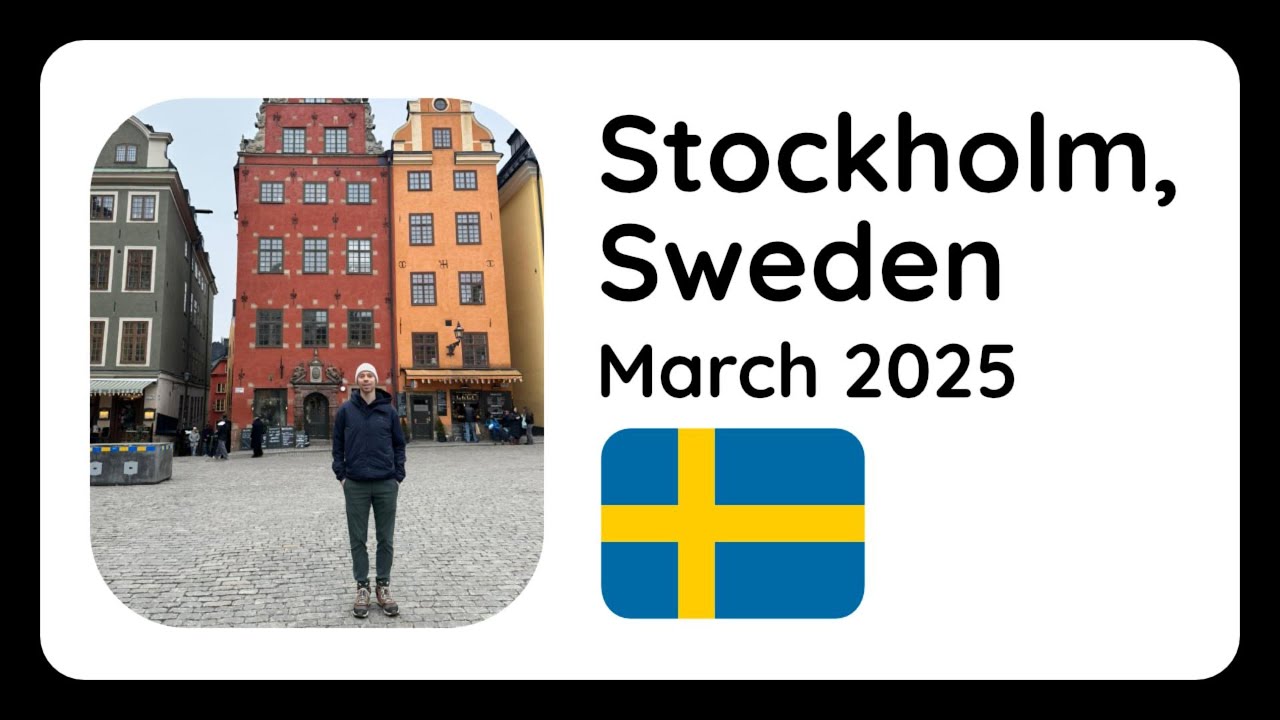 Europe 2025 - Stockholm, Sweden (#2) video