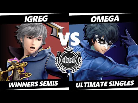 4o4 Smash Night 74 - iGreg (Robin) vs AP| omega (Joker) - Winners Semi-Final