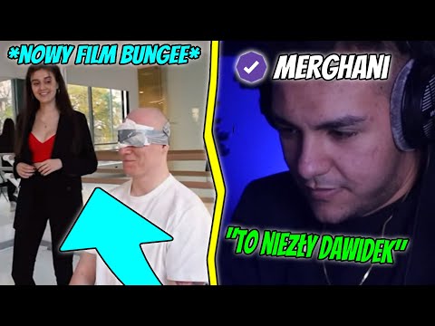 MERGHANI Ogląda FILM BUNGEE "PRYWATNY TANIEC NA URODZINY" #merghani #shoty