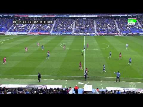 RCD Espanyol vs Granada CF - Full Match LA LIGA - 1st Half - 14/12/2014