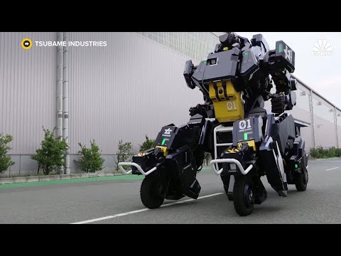Tokyo-based startup Tsubame Industries just unveiled its massive human-piloted robot