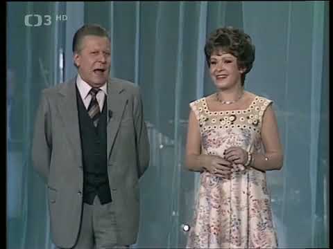 Vladimír Dvořák a Jiřina Bohdalová - Povídání o předcích (Televarieté 1980)