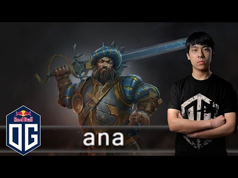 OG.ana Kunkka Gameplay - Unranked Match - OG Dota 2.