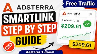 Set Up Adsterra SmartLink | Step-by-Step Guide thumbnail