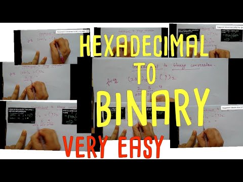 HEX TO BINARY