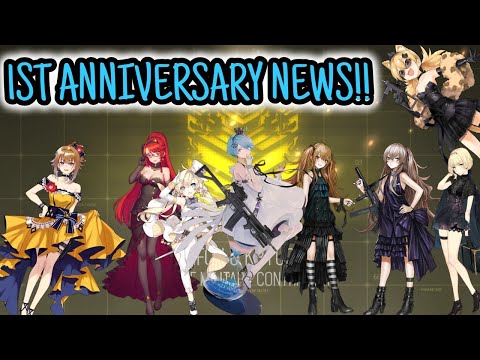 Girls' Frontline 1st Anniversary News (time stamps in description)
