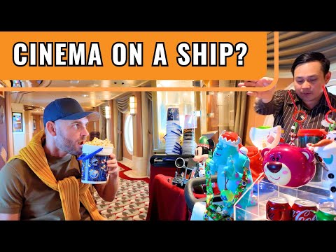 Thumbnail for Let’s see what it’s like to go to the movies on a cruise ship 🍿🎬