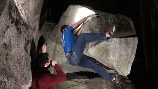 Video thumbnail: Rognoso, 6c (sit). Cresciano