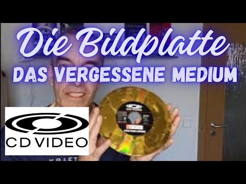 vergessene vintage Medien ... die CD Video Bildplatte... Teil 1