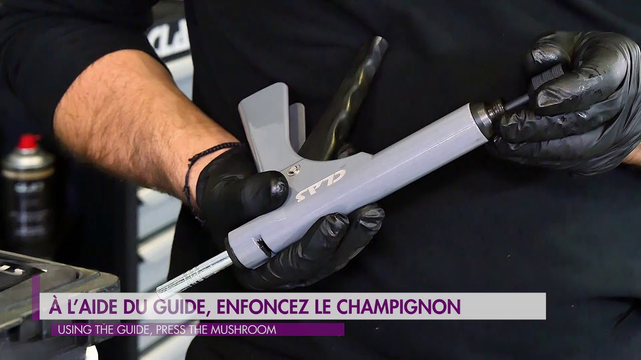 EG0260 Kit réparation pneus Champignons