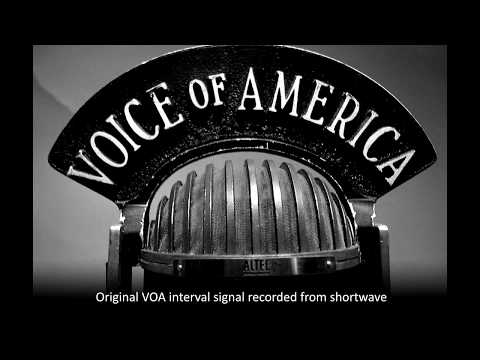 Voice of America (VoA) Interval Signal in HiFi Stereo