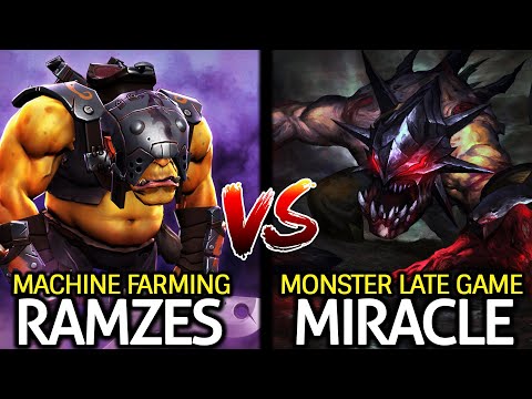 MIRACLE Lifestealer Hard Carry VS RAMZES Alchemist 1100 GPM Dota 2