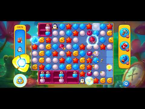 Fishdom level 11479 no boosters フィッシュダム ノーマル