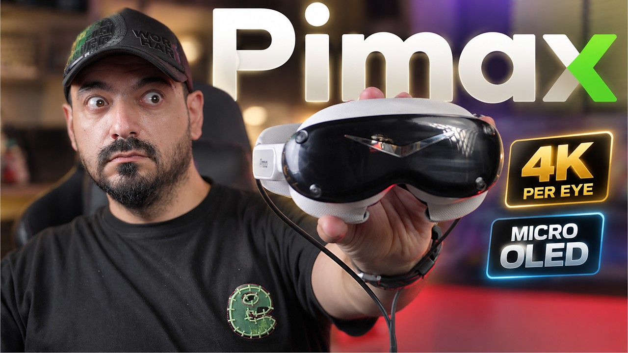 أوضح خوذة واقع افتراضي جربتها! 😳 | Pimax Dream Air