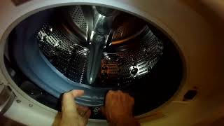 LG Washer Easy Door Boot Replacement Through Door Opening