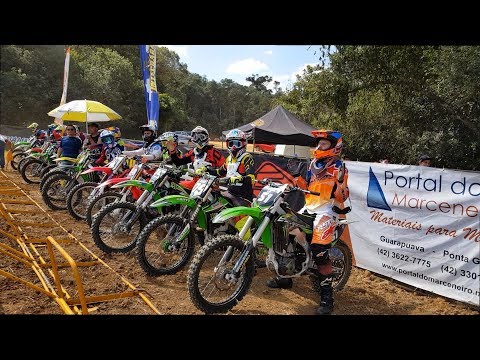 Largada das Motos  Importada de  MOTOCROSS  (KXF, KTM, CRF,YZ)  Copa Integração de Velocross