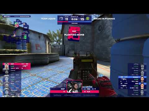 Naf with a crucial 1v3 | Liquid Vs NIP