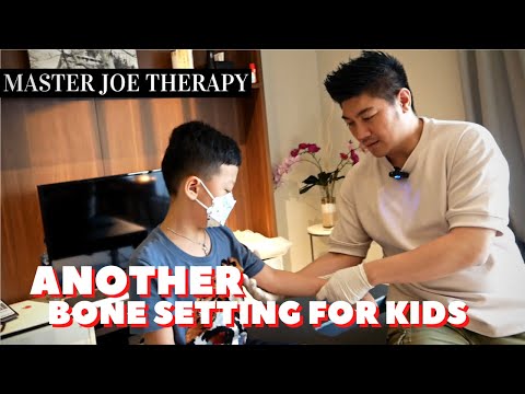 WE HAVE AN ANOTHER BONE SETTING FOR KIDS | BONE SETTING #MASTERJOETHERAPY