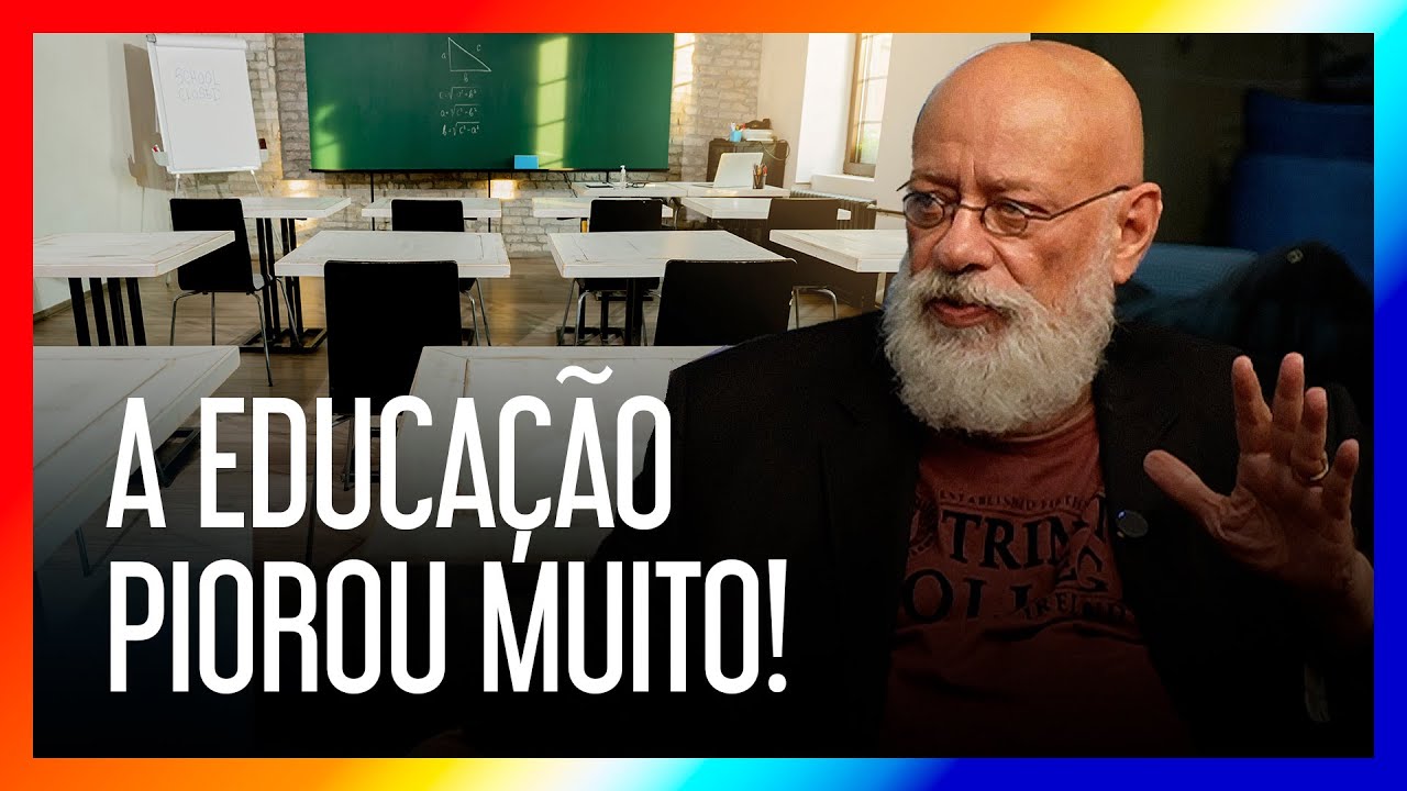 PONDÉ REFLETE SOBRE A PIORA DO SISTEMA EDUCACIONAL NO MUNDO