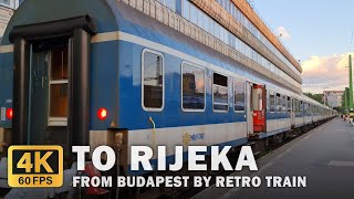 Travelling to Rijeka by Train [4K] [60FPS]