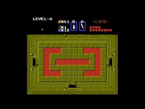 Level 6 (Second Quest) Complete Walkthrough - The Legend of Zelda Second Quest 100% Walkthrough