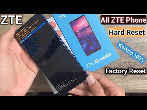 ZTE Blade A51 Hard Reset ｜ All ZTE Android Phone Factory Reset