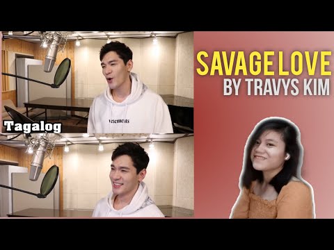 SAVAGE LOVE (Multi-Language Cover) I By Travys Kim I Filipino Reaction Video