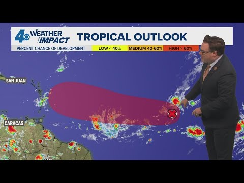 Thursday 10 PM Tropical Update: Tracking Invest 91 in the eastern Atlantic