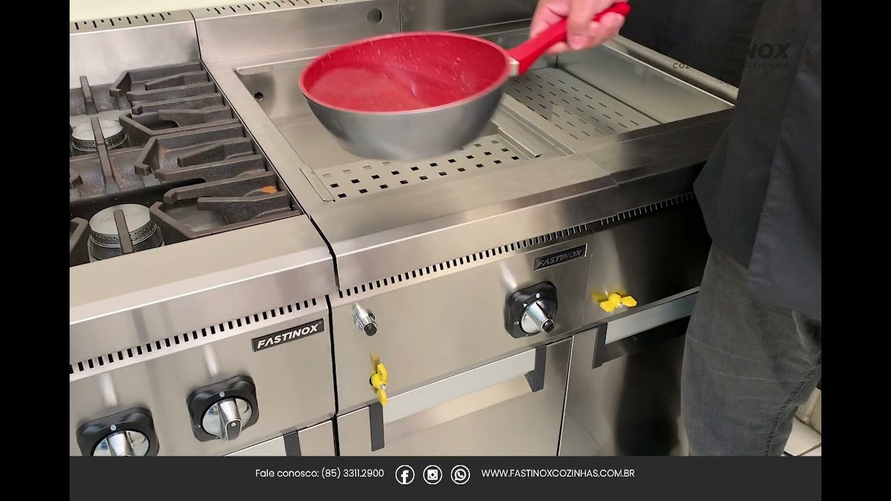 Como utilizar o Cozedor de Massas - LINHA HEFESTO - FASTINOX COZINHAS