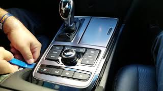How to Remove Audio Controller  from Hyundai Genesis 2016 for Repair.