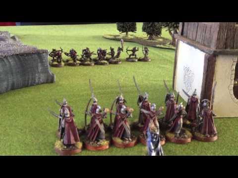The Hobbit Strategy Battle Game Tutorial "A Beginners Battle Report"