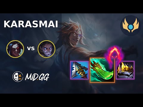 MID.GG: [ KarasMai ] Kayn JUNGLE vs Sylas | NA CHALLENGER | LOL Season 2025