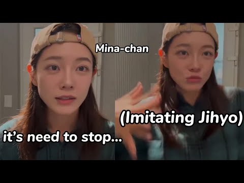 kim sejeong being *so done* seeing jihyo in her algorithm due to this…