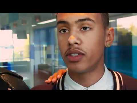 Backstage interview with Nu Vibe as they left The X Factor