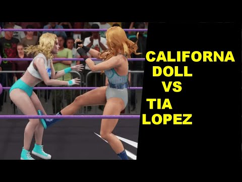 GLOW 1985 California Doll vs Tia Lopez - Extreme Rules