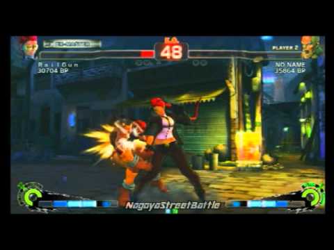 SSF4 AE: Railgun (Viper) vs noriyasu (Dhalsim) - NSB19 (Blocks)