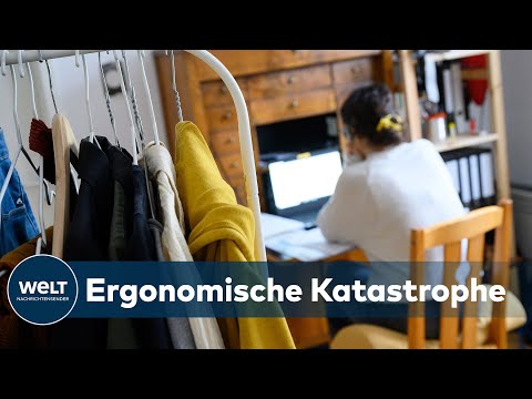 HOMEOFFICE MACHT KRANK: Nicht nur Bewegung fehlt auch psychische Belastung kommt dazu