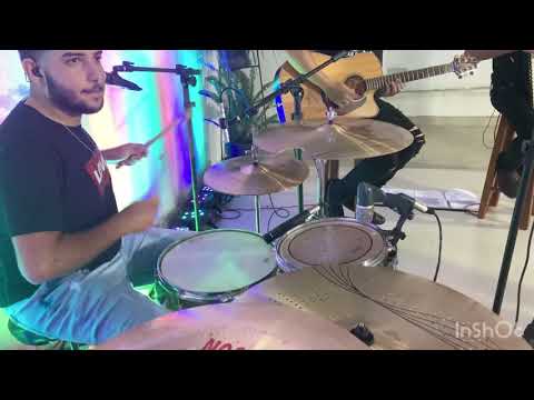 POUT PORRI INVENTOR DOS AMORES/CABELO COR DE OURO/REFÉM - DRUM COVER AO VIVO #gusttavolima #drum