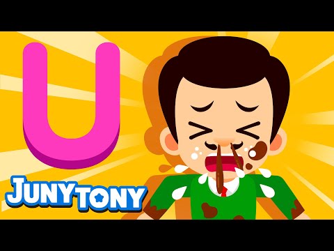 Unlucky Uncle | Phonics Song for Kids | Alphabet U Song | Kindergarten Song | JunyTony