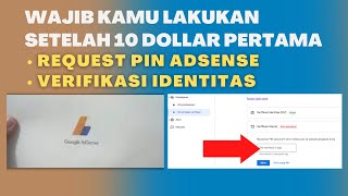 Download lagu Cara Request Pin dan Verifikasi Identitas Google Adsense Setelah Mencapai 10$ Dolar mp3